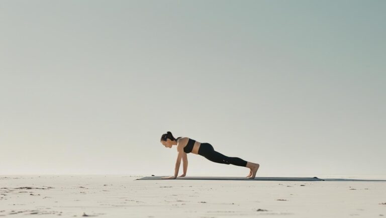 treino na Praia na paleta de cores (#0D1824 #1E3A8A #F8FAFC #475569 e #047857)