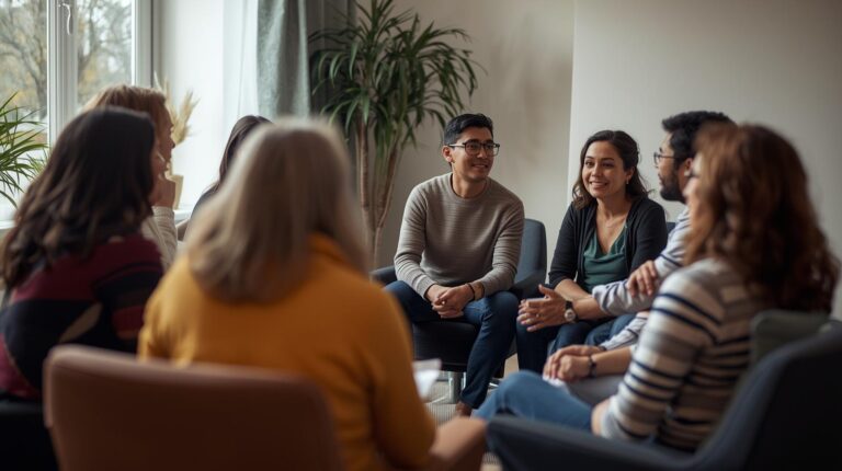 reuniao de grupos terapeuticos